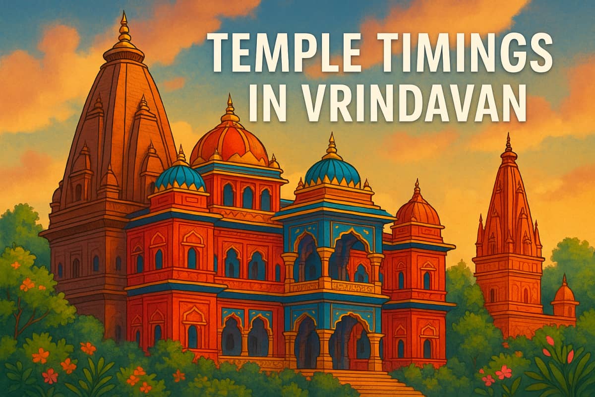 Temple Timings in Vrindavan